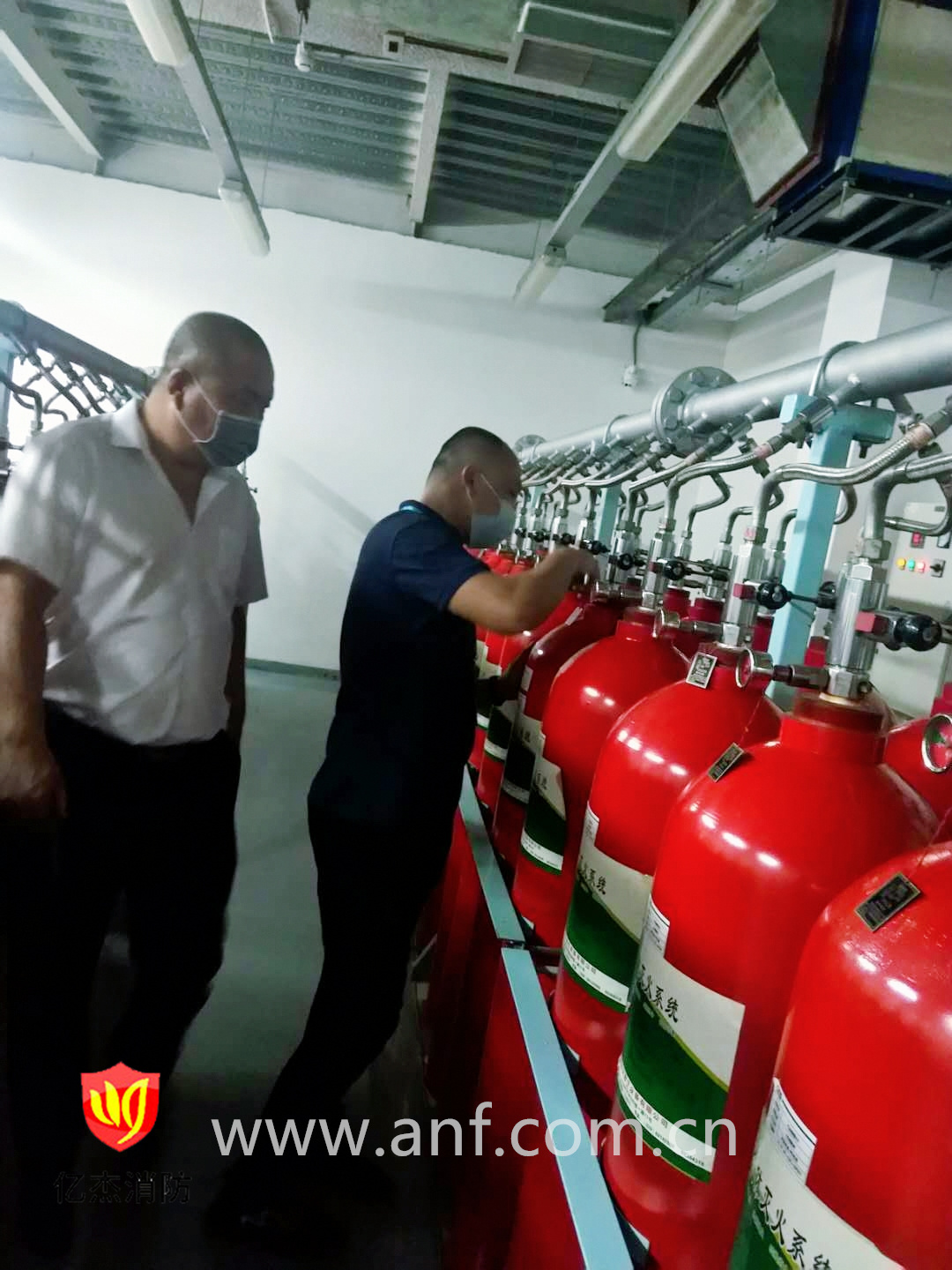 IG541气体灭火系统消防安装与维护
